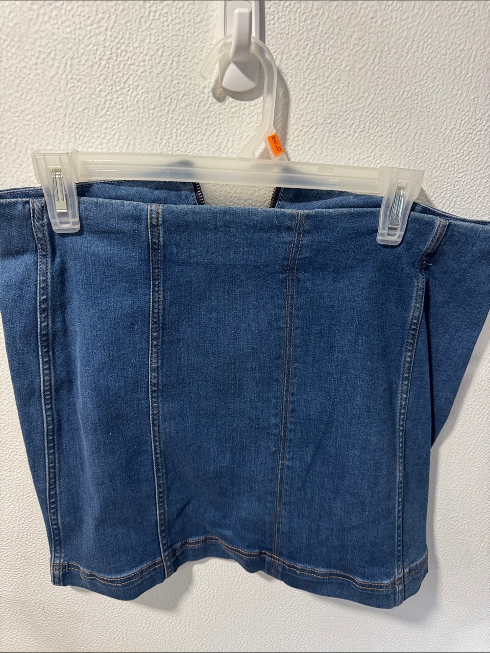wild fable Blue Denim Jegging Skirt - Stretch Pencil Style